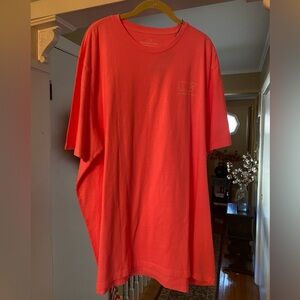 NWT Mens Vineyard Vine Whale short sleeve tee pink white XXL